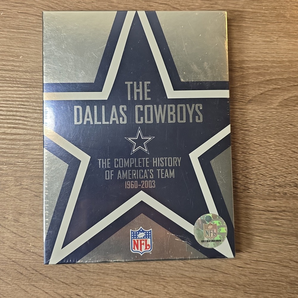 Dallas Cowboys Complete History 1960-2003 DVD 2-Disc Set NFL Films New Sealed